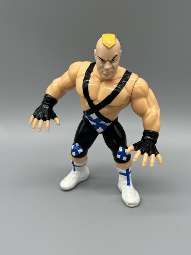 1994 Hasbro WWF Ludvig Borga Wrestling Action w/ F...