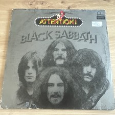 Black Sabbath Attention LP Vinyl Fontana 6438...