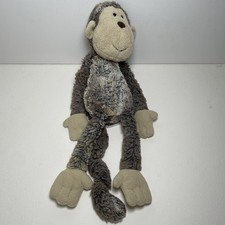 Jellycat 17" Mattie Tan Brown Floppy Long Leg Monkey Stuffed Animal Plush