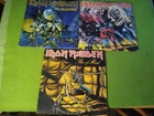 4 Vintage Iron Maiden 12" vinyl Records