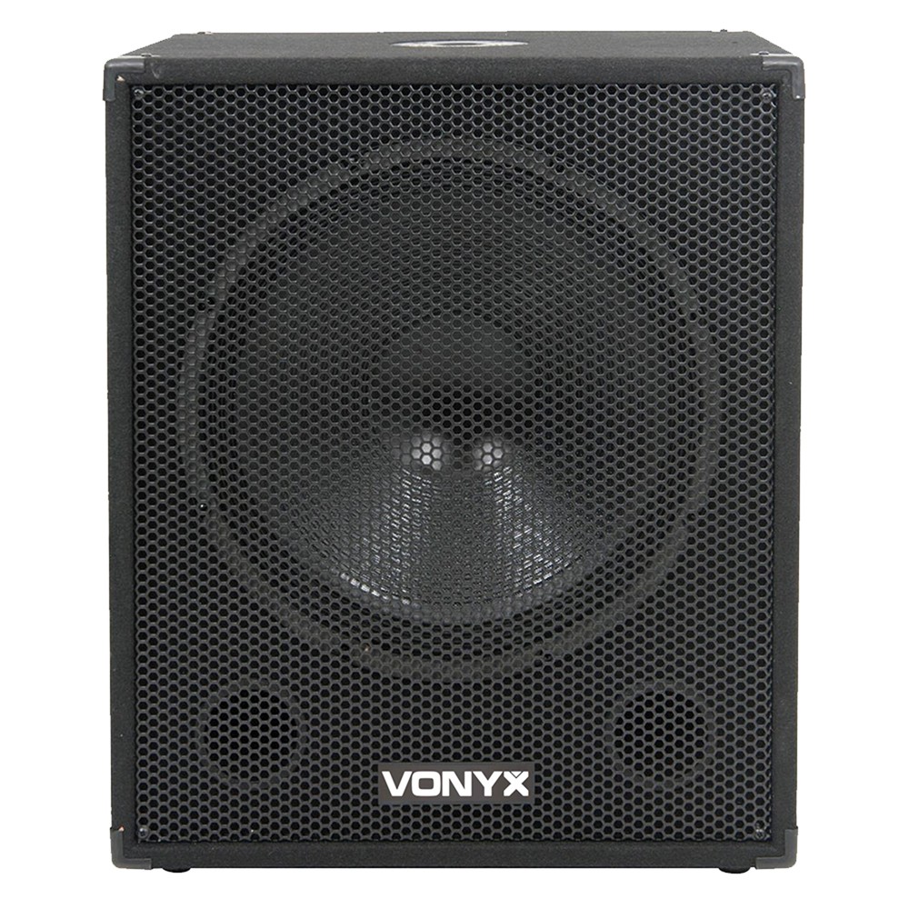 Vonyx SWA18 18 Inch Active Subwoofer 1000W DJ Bass Speaker for Events