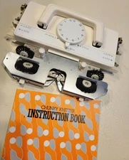 Silver Reed SK151 Carriage for bulky/mid gauge knitting machine + instruction bk