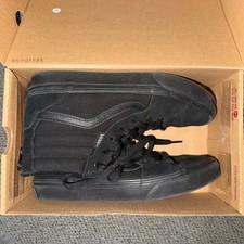 Boy  s Vans Black Sk8 High Top Size Big Kids 4.5 Worn Once