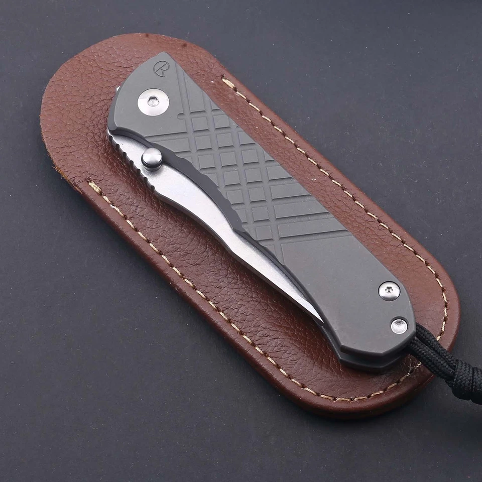 钛柄口袋折叠刀 S35vn 刀片快速打开陶瓷轴承 — 第 4/4 张图片