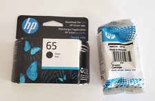 Original HP 65 Black and Tri-color Ink Cartridges N9K02AN N9K01A New in Package
