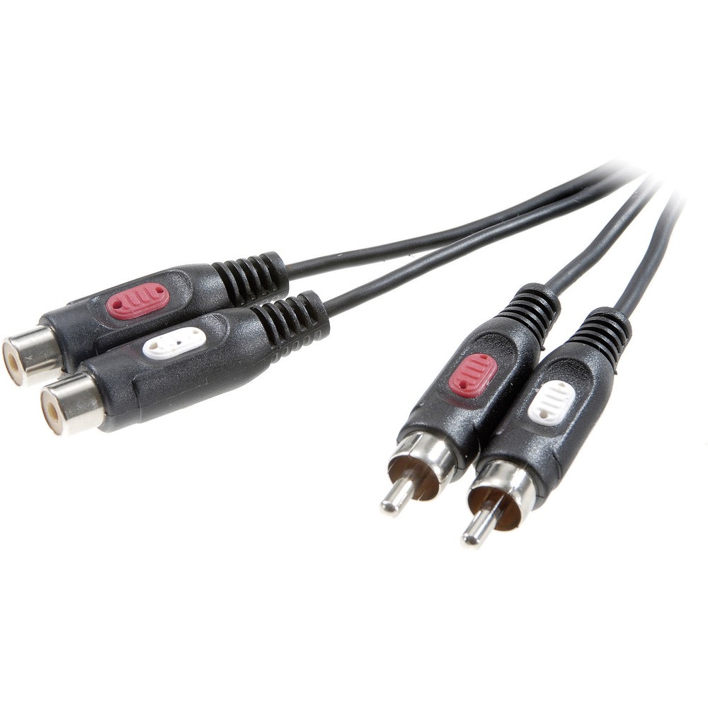 Акустическая система SpeaKa Professional SP-7870384 Cinch Audio Verlngerungskabel 2x Cinch-Steck 2190₽