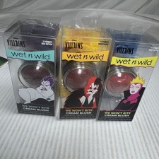 Wet-n-Wild Disney Villains Make Up Cream Blush - Maleficent, Ursula, Evil Queen