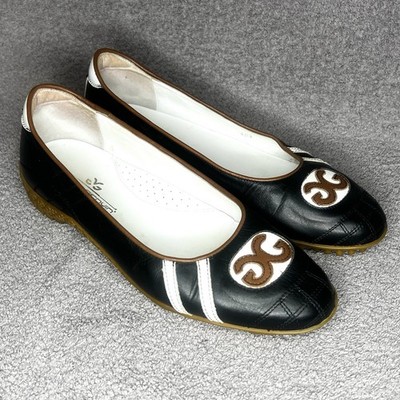 Walter Genuin Coco Ballerina Slip On Leather Golf Shoes Women s 9.5 US - 40 1/2