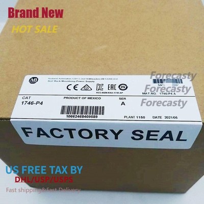 New Sealed Allen-Bradley 1746-P4 SER A SLC 500 Power Supply Module AB 1746-P4