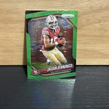 2025 Panini Prizm - Jauan Jennings #258 Green Wave Prizm
