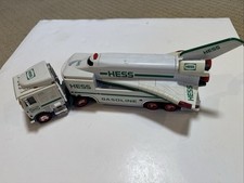 1999 Hess Toy Truck and Space Shuttle w/ Satellite Used