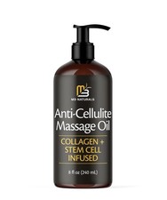 Anti Cellulite Massage Oil   Firming Body Oil with Collagen  Stem Cell 8 Oz