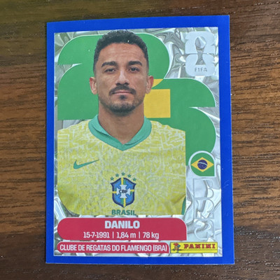Panini FIFA World Cup 2026 Sticker Danilo Brazil BRA 7 Player Portrait