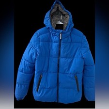 Zero Exposure Blue Puffer Jacket Youth XXL