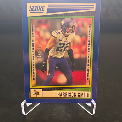 Panini 2022 Score Showcase Harrison Smith #109 /100 Minnesota Vikings NFL