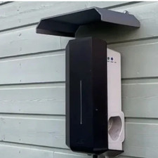 EV Charger Rain Cover Snap On – Wall Mounted Weather Protection Canopy Outdoor