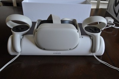 Meta Quest 2 WITH ORIGINAL BOX - 256GB VR Headset Bundle - Tested & Working