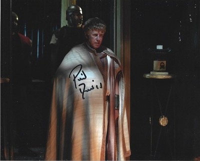 Phil Davis I/P signed 10''x8'' Foto - Lucius - Doctor Who *11 - 100% to Maggie's
