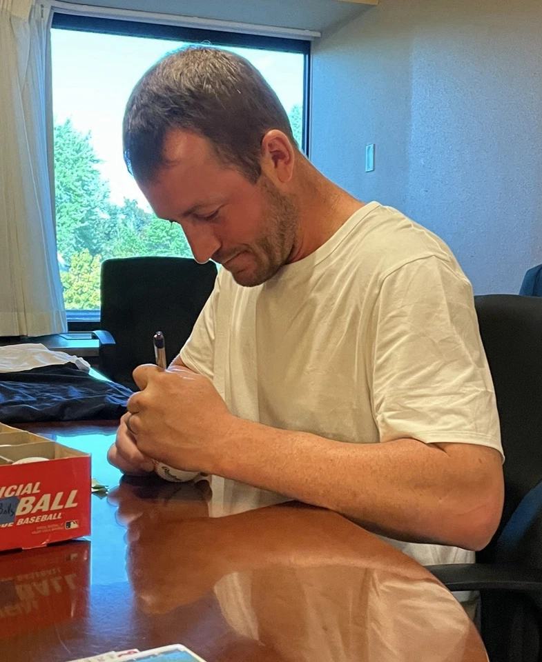 Jordan Zimmermann 2013 All Star Game Rawlings Washington Nationals firmado Foto 2 de 2