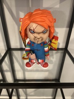 Universal Studios New HHN 2024 Light Up / Talking Chucky Popcorn Bucket Buy Now