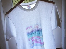 S/M Vtg 90s Family Reunion '97 Old Web Computer Art Distressed Single Stitch Tee