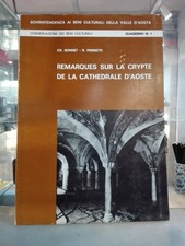 [NC] REMARQUES SUR LA CRYPTE DE LA CATHEDRALE D'AOSTE	CH. BONNET – R. PERINETTI