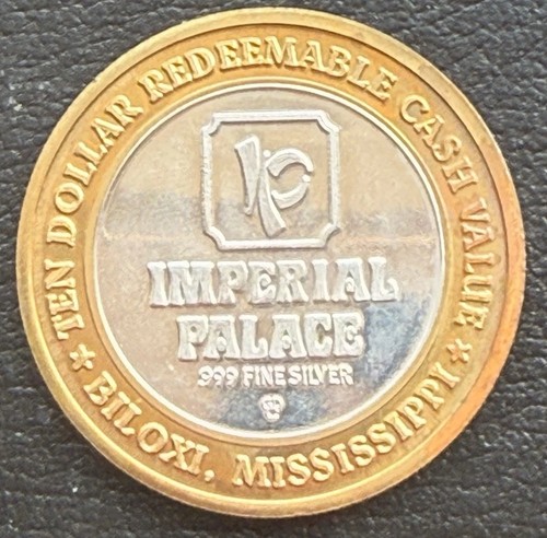 Imperial Palace ~ Biloxi, Mississippi ~ .999 Fine Silver Strike Gaming Token