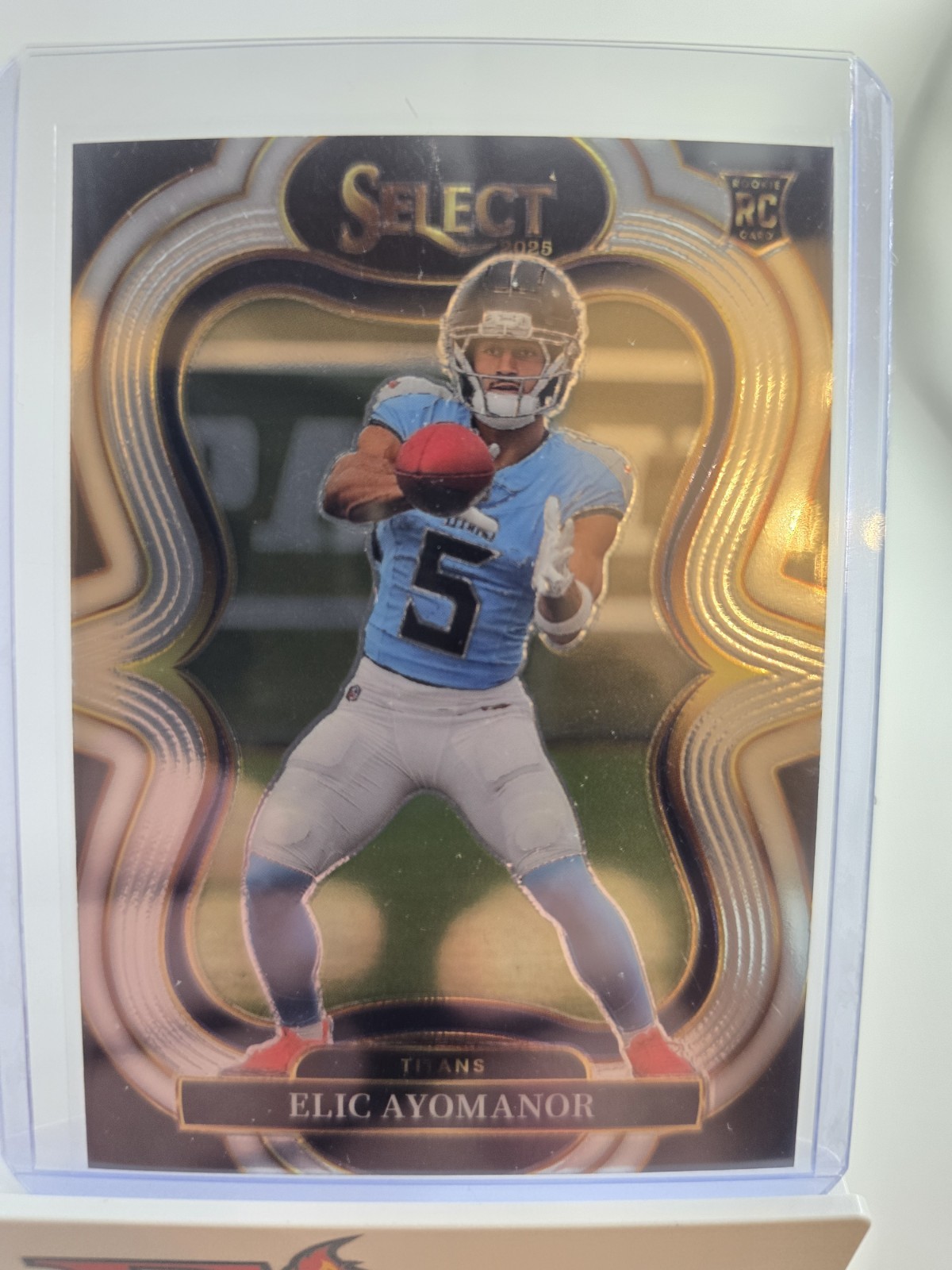 2025 Panini Select Suite Level #327 Elic Ayomanor Tennessee Titans (RC)