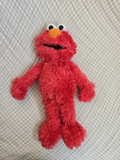 Gund x Sesame Street Elmo 12" Plush. Silky Fur Stuffed Animal