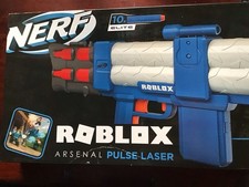 NERF Roblox Arsenal: Pulse Laser Dart-Blaster – Blau/Weiß Motorisierter NEU OVP