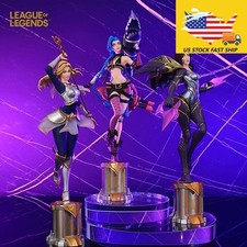  League of Legends LOL Jinx Lux Kaisa Pen Figure Luxanna Crownguard Pen Model