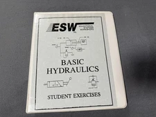 ESW EDUCATIONAL SYSTEM WORKSHOPS BASIC HYDRAULICS STUDENT EXCERCISES BINDER