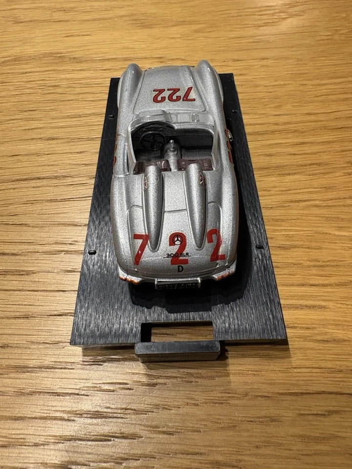 Modellino auto Brumm 1/43 Mercedes 300 SLR Roadster #722 Mille Miglia - Immagine 4 di 4