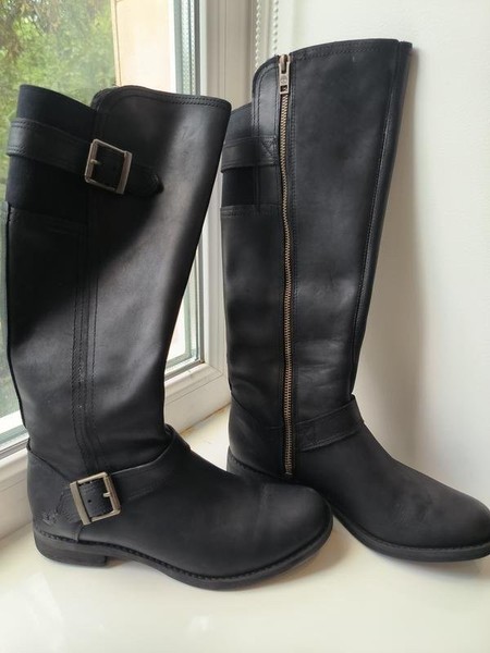 Women Timberland Boots Black 36 #NZDU