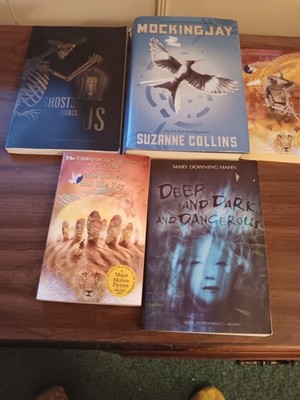 5 young adult sci fi and adventure books Suzanne Collins, C.S. Lewis and others