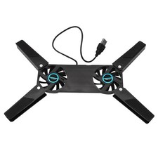 Laptop Cooling Pad,Dual Fan for Laptop Cooling,USB Folding Laptop Cooler1906
