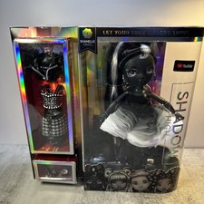 Rainbow High Shadow Series 1 SHANELLE ONYX Greyscale Fashion Doll Outfits New