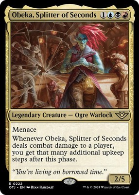 Obeka, Splitter of Seconds [Outlaws of Thunder Junction] Near Mint