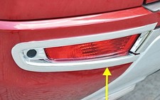 For Range Rover Evoque 2012-2019 Chrome Abs Rear Fog Light Lamp Cover Trim 4pcs For Range Rover Evoque 2012-2019 Chrome Abs Rear Fog Light Lamp Cover Trim 4pcs