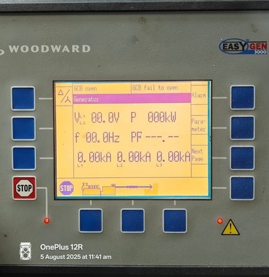Woodward EASYGEN 3200-5 8440-1831 REV. F MOTORAGGREGAT 84401831