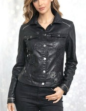 Très belle veste blouson LMV T 38/40 tissus enduit🌸🌸🌸