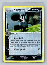 Team Magma vs Team Aqua #30/95 Team Aqua's Mightyena Reverse Holo on eBay