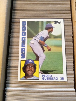 1984 Topps Baseball Singles #401 to #600 - Create Own Lot