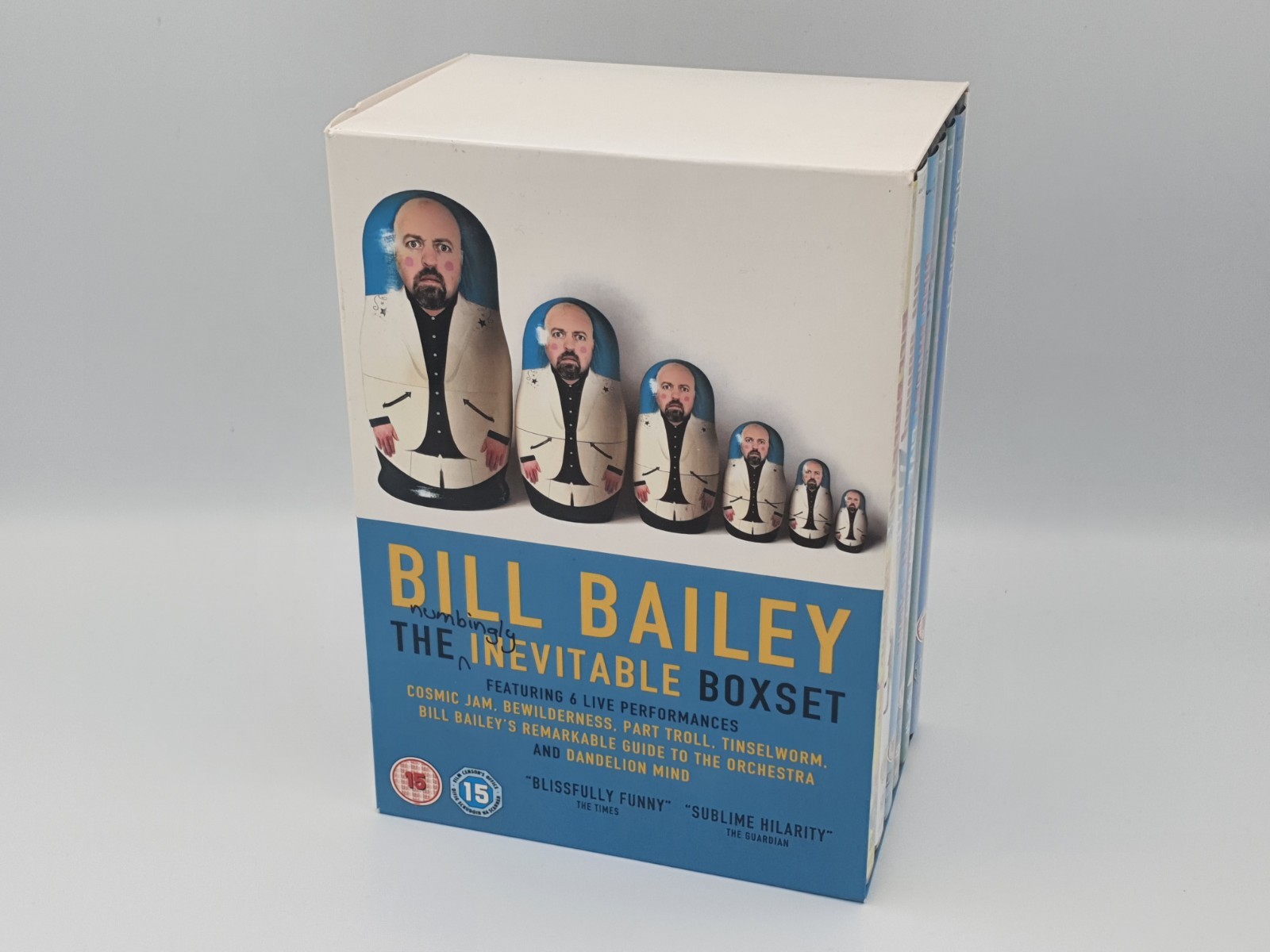 Bill Bailey - The Numbingly Inevitable Dvd Boxset Part Troll Tinselworm
