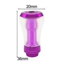 Reel Upgrade Baitcasting Knob PMMA Polymer Grip Ball Cover Bearing Set