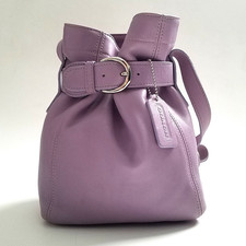 Vintage Coach Soho Lavender Belted Pouch Bag 4156