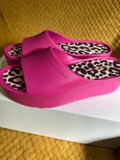 Fuschia Pink Vegan Sliders by Lemon Jelly Portugal Size 4 BNWB