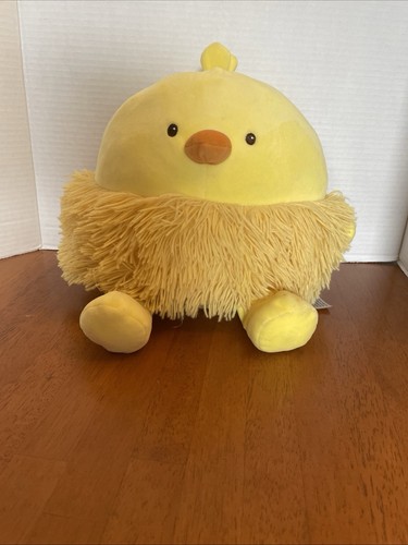 Animal Adventure Plush Yellow Easter Chicken Stuffed Squeezable - Picture 6 of 6