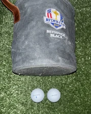 Authentic Used 2025 Ryder Cup Practice Range Ball - Taylormade TP5 - The Realest