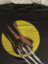 Vintage 80s Marvel Wolverine T Shirt Size L